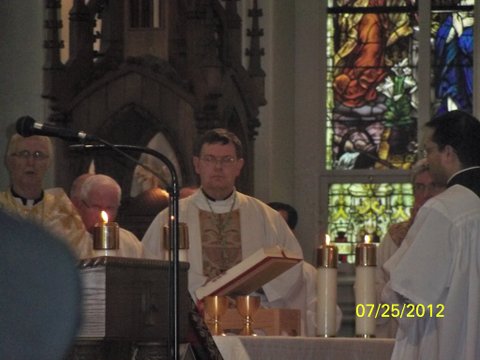 During Mass